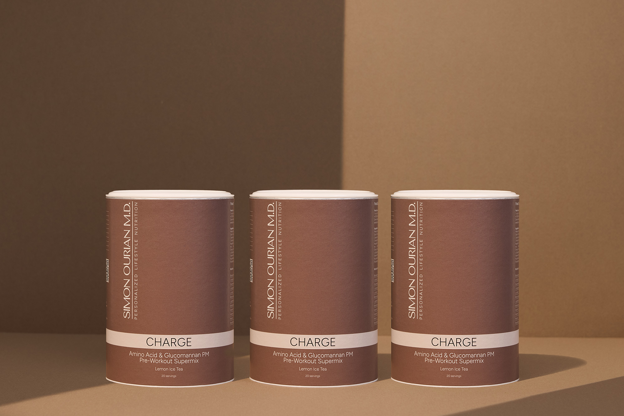 CHARGE BUNDLE - Lemon Ice Tea - Servings: 3x20